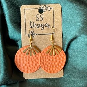 Polymer clay earrings